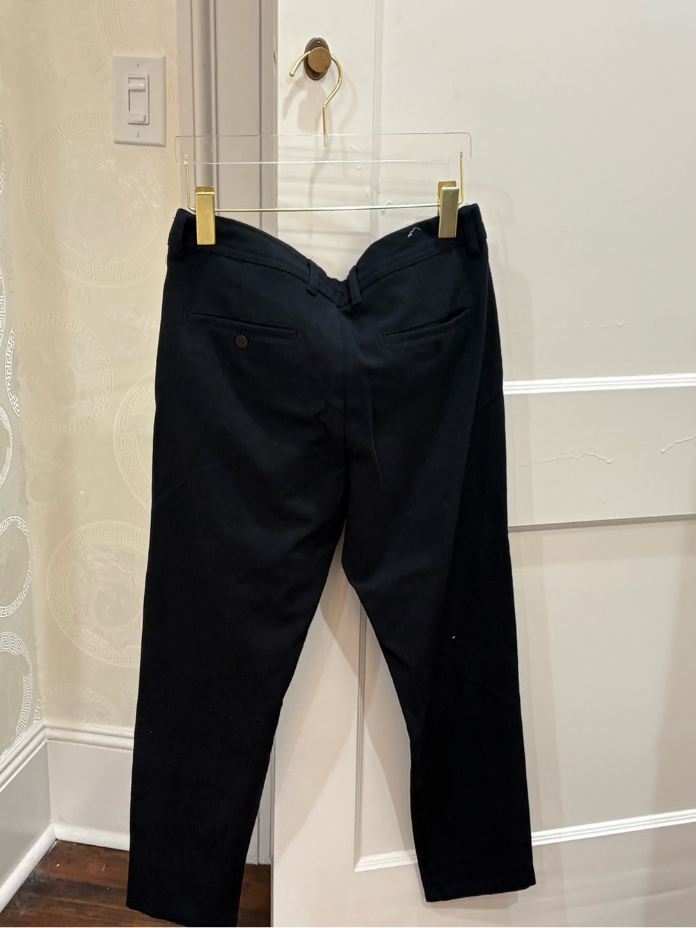 Men's Black Dress Pants - Classic Tailored Fit